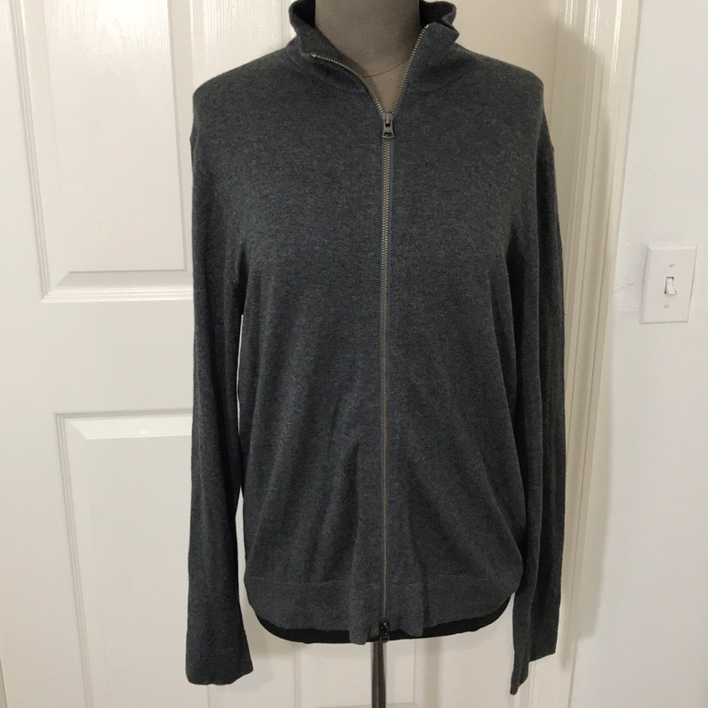 NWT Theory Charcoal Cardigan SiZe L